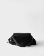 Medium Prada Explore nappa leather shoulder bag with flap - Image 9